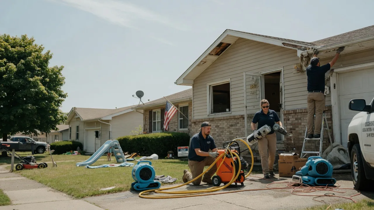 Water Damage Restoration in Hepler, KS near me